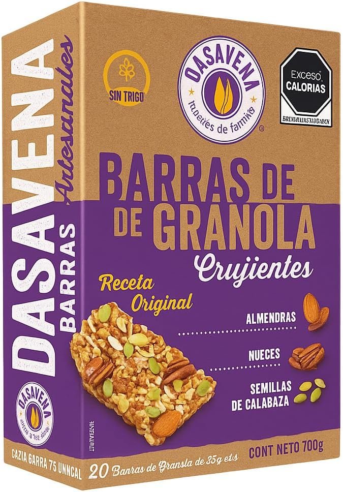 DASAVENA Barras de Granola 700g