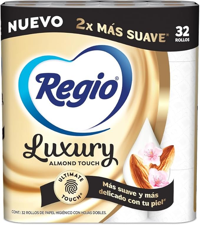 Regio Luxury Almond Touch 32 Rollos